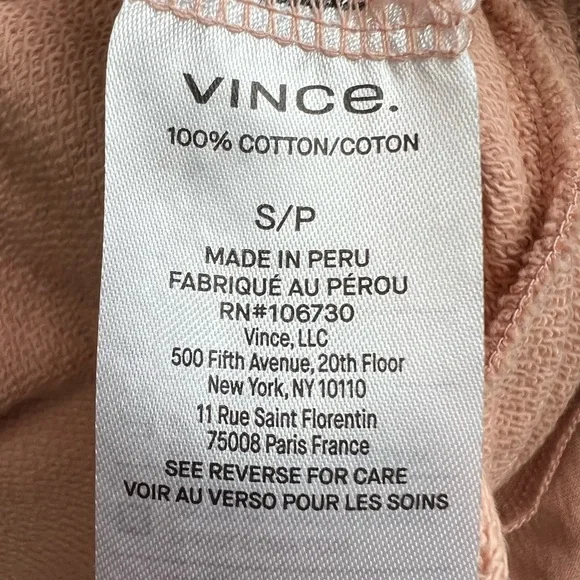 NWT Vince Wide Leg Cropped Sweatpant Size Small - Picture 10 of 13